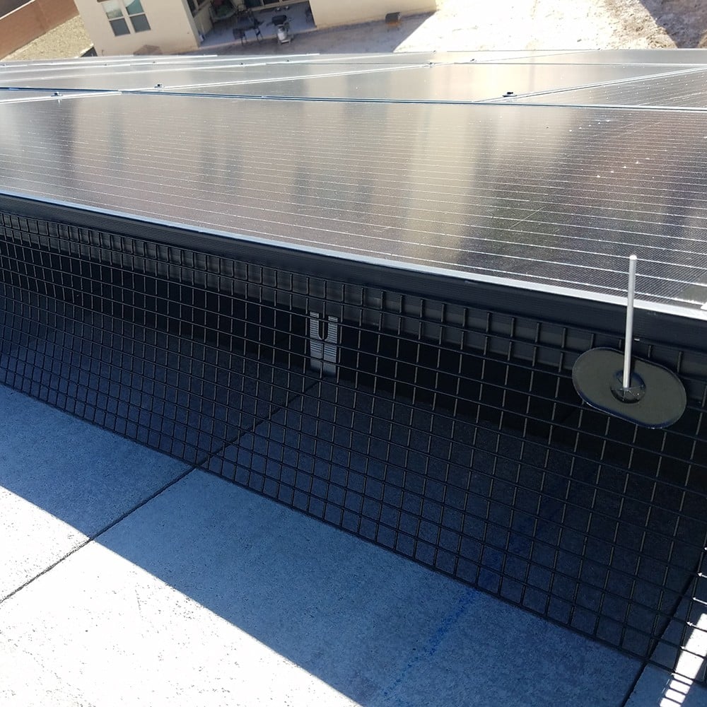 Solar Panel Protection Critter Guard Netting